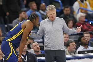 休赛期苦练！库明加上半场2中1得2分2板1助1帽 正负值-9全队最低